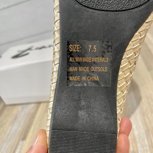 Seven7 Pearl Gigi Woven Buckle Flats - Picture 4 of 7